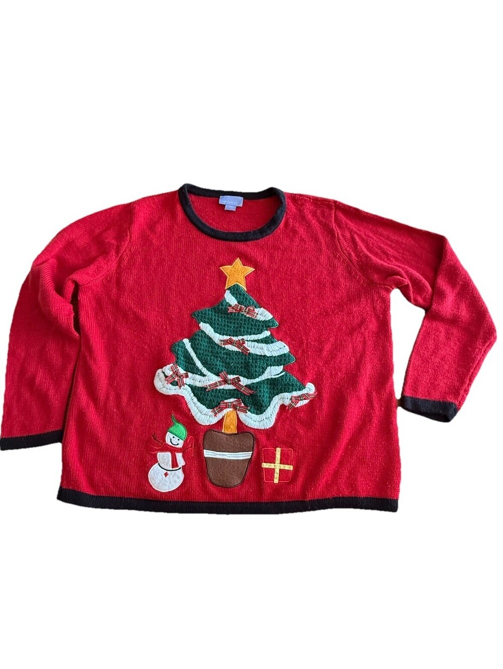 Laura Scott Vintage Christmas Sweater Women’s XL